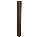 Mail Boss Mail Boss 7123 In-Ground 43 in. Steel Mail Box Post Bronze 7123